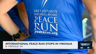International Peace Run Stops In Viroqua