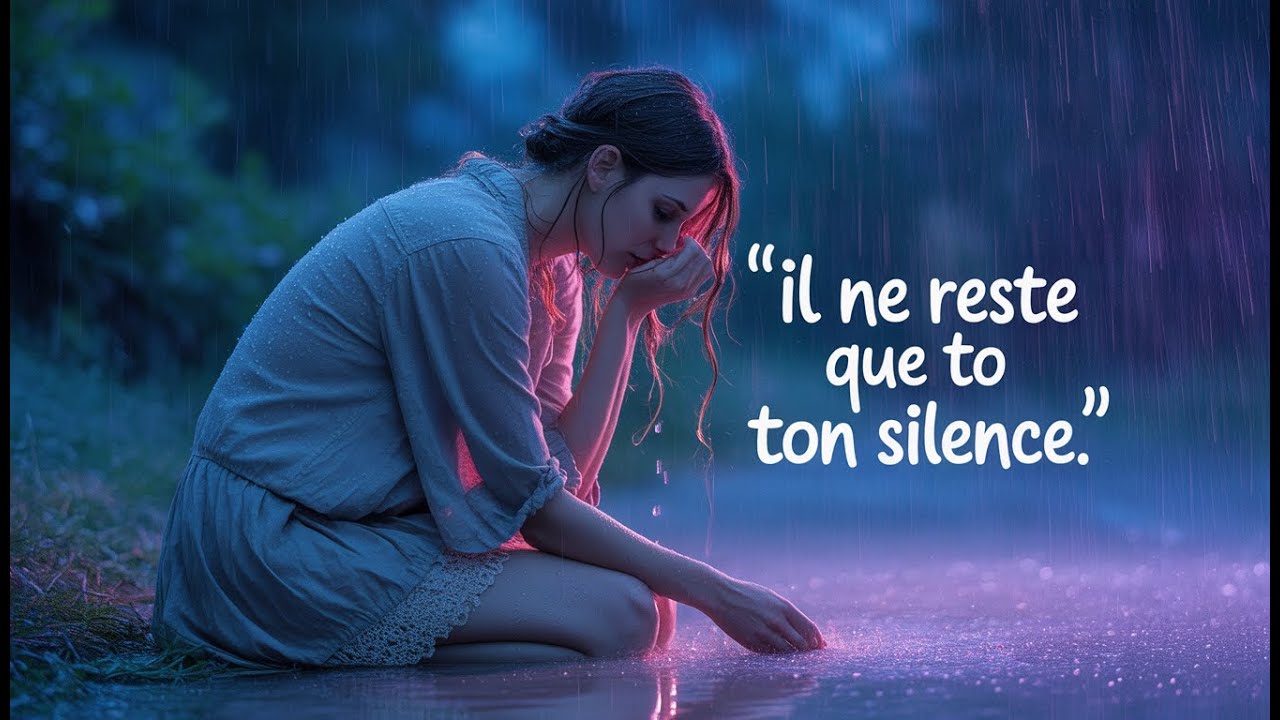 Il ne reste que ton silence 💔 Une chanson bouleversante sur la perte d’un être cher