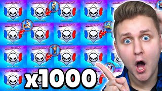 OTWORZYŁEM 1000x RANKINGOWYCH STARR DROPÓW i stało sie TO! (ODBLOKOWAŁEM WSZYSTKO w Brawl Stars!)