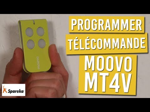 Comment programmer votre télécommande MOOVO MT4V ?