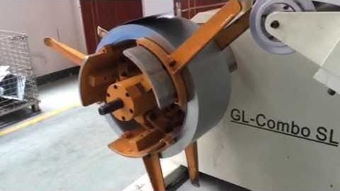 Automatic Decoiler cum leveler 2-in-1 and NC roll feeder machine