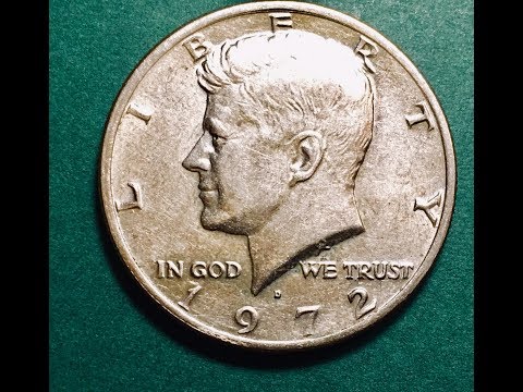 US 1972 Kennedy Half Dollar