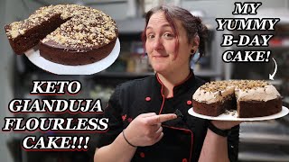 Delicious Keto Flourless Chocolate Hazelnut Cake Recipe!