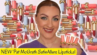 NEW PAT MCGRATH SATINALLURE LIPSTICKS! Are They Worth The Money?