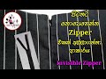 How to sew an invisible zipper step-by-step