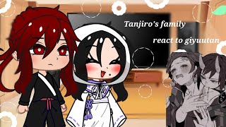 Tanjiros Family React To Giyuutandemon Slayerby Reki Chanenjoyyy