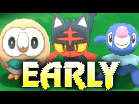 Como conseguir TODOS os Starteres de Alola DESDE O INÍCIO em Pokémon Ultra-Sol e Ultra-Lua!