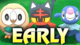 How To Get ALL ALOLA STARTERS EARLY In Pokemon Ultra Sun and Moon! screenshot 5