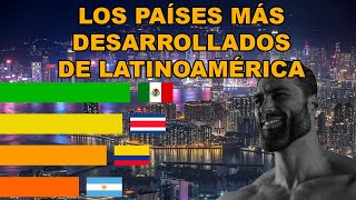 Los países MÁS DESARROLLADOS de LATINOAMÉRICA: El Ranking