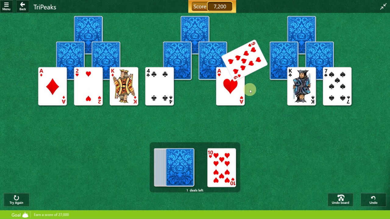 microsoft solitaire collection tripeaks september 22, 2017 zeming microsoft solitaire collection tripeaks september 22, 2017 zeming