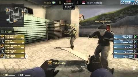 fnatic vs  Team Refuse   Group B   RaidCall EMS One Fall 2013   CS GO