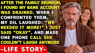 My Bank Account Was Drained After Family Reunion—My Daughter-In-Law Laughed... | Family Revenge