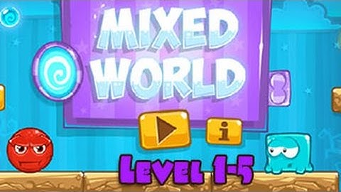 Mixed World Walkthrough Level 1-5 （Html5）
