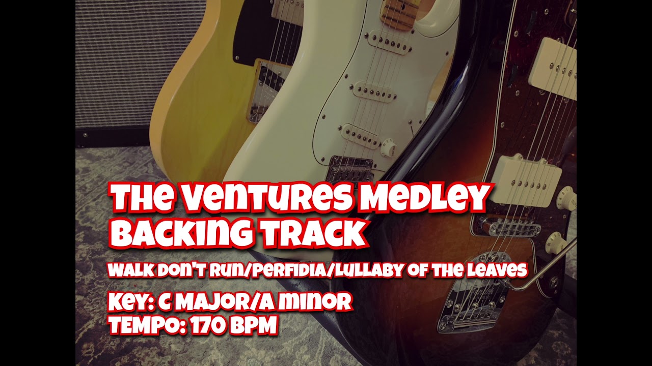 The Ventures Medley backing track
