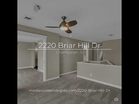 2220 Briar Hill Dr, Champaign, IL home video tour