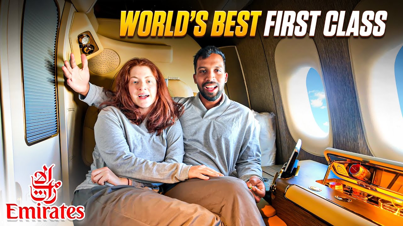 EMIRATES FIRST CLASS Flight - The Ultimate LUXURY Experience ✈️