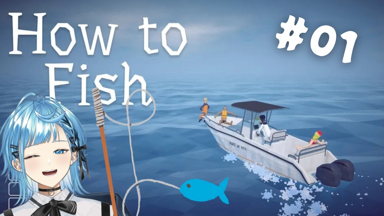 【#朝活 】How to Fish|視線操作が壊滅的に下手な男によるチルフィッシング【斗色乃音/I-STREAM】#shorts