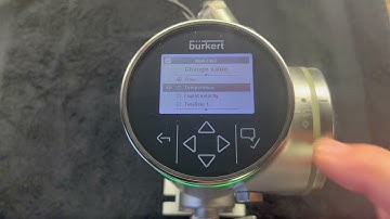 Burkert FLOWave Type 8098 - adding views parameters to display screen