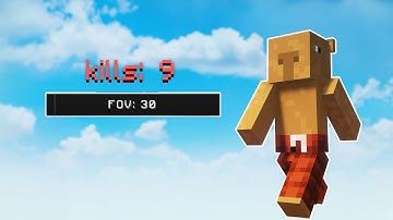 i lowered my FOV after every kill