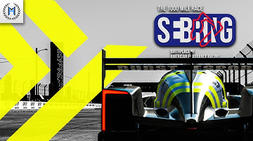 rFactor 2 Virtual Endurance Championship Race 4 - 1000 Miles of Sebring in #4 ByKolles Burst DPi