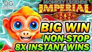  New Monkey Legends Imperial 88 Big Win Huge Multipliers Bonus Venetian Palazzo Slot Machine