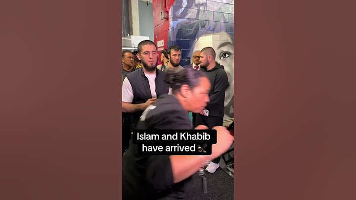 Islam & Khabib have arrived 👀 #UFC302