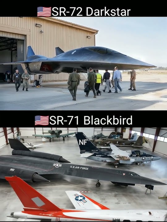 SR72 Darkstar VS SR71 Blackbird