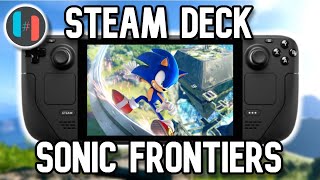 Steam Deck - Sonic Frontiers Switch Emulation Test! (Ryujinx Emulator)