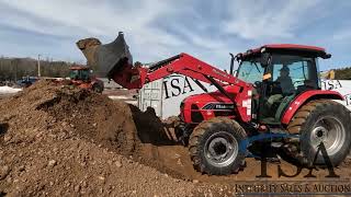 20802 - 2012 Mahindra 8560 4WD Loader Tractor Will Be Sold At Auction!