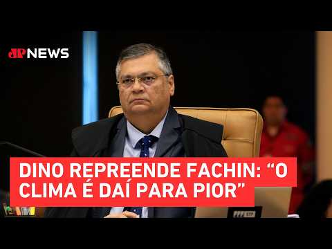 Após bate-boca, Flávio Dino pede vista sobre o julgamento