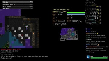 Deep Elf Conjurer of Vehumet - Part 10 - Dungeon Crawl Stone Soup 0.22-a