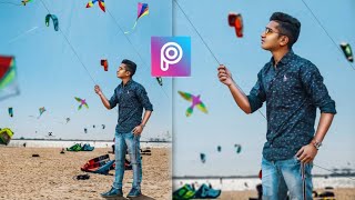 Picsart Makar sankranti 2020 Photo editing ll Makar sankranti photo editing tutorial l - 4 minutes, screenshot 4