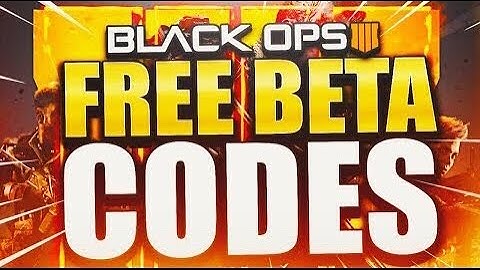 FREE CALL OF DUTY BLACK OPS 4 BETA CODES FOR MY SUBS