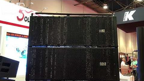 InfoComm 2018: Soundking Features the G210 Waterproof Line Array Speaker