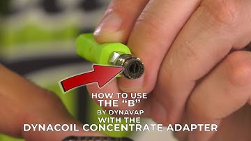 How to use the DynaCoil with The "B" by DynaVap