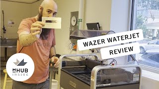 Wazer Waterjet Review + Initial Cuts Resimi