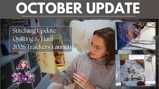 Download Lagu October Flosstube 2025 | WIPs, Full Coverage Progress, Quilting Projects \u0026 Haul MP3