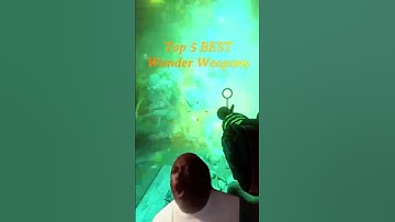 Top 5 BEST Wonder Weapons in Cod Zombies #shorts #gaming