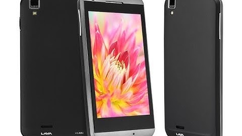 Lava Iris 405+ with Android 4.2, dual-core processor