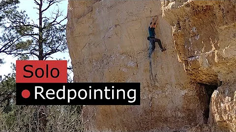 Sending 5.13c without a Belayer [How I Climb Alone]