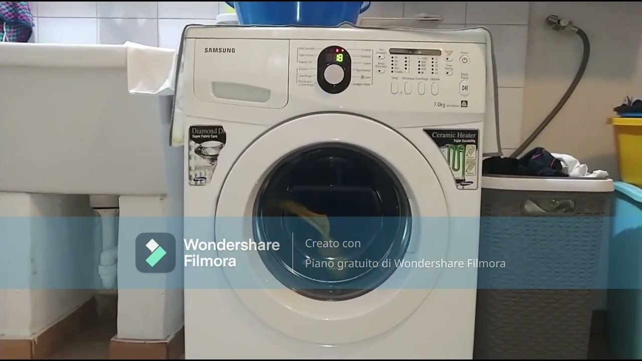 Samsung WF9700N3W - Lavaggio a 95 gradi