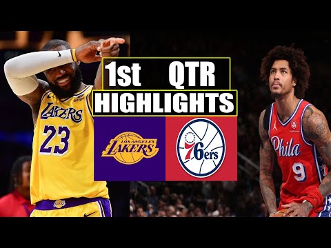 Los Angeles Lakers vs Philadelphia 76ers 1ST QTR HIGHLIGHTS | March 22 | 2024 NBA Season