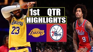 Los Angeles Lakers vs Philadelphia 76ers 1ST QTR HIGHLIGHTS | March 22 | 2024 NBA Season
