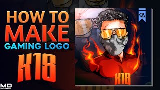 How to make vector logo like Scout and Maxtern on android // Make Gaming logo for PUBG M INDIA screenshot 2