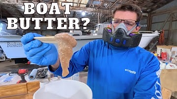 HOW-TO MAKE EPOXY FILLER for STRINGER and TRANSOM REPAIRS-DIY TRANSOM
