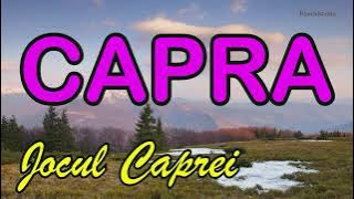 CAPRA - 2025 - JOCUL CAPREI - Muzica pentru jocul caprei - Dansul caprei - Obiceiuri si traditii