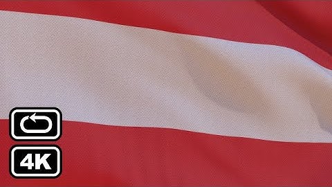Austria Flag Stock Motion Graphics