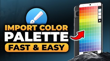 How To Import Color Palette in Infinite Design (FAST & EASY) | 100% WORKS | NO Yapping, To The Point