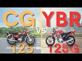 Cg 125 vs Ybr 125 (0-80km/h)