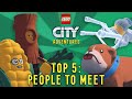 The Top 5 People to Meet in LEGO City | LEGO CITY Adventures